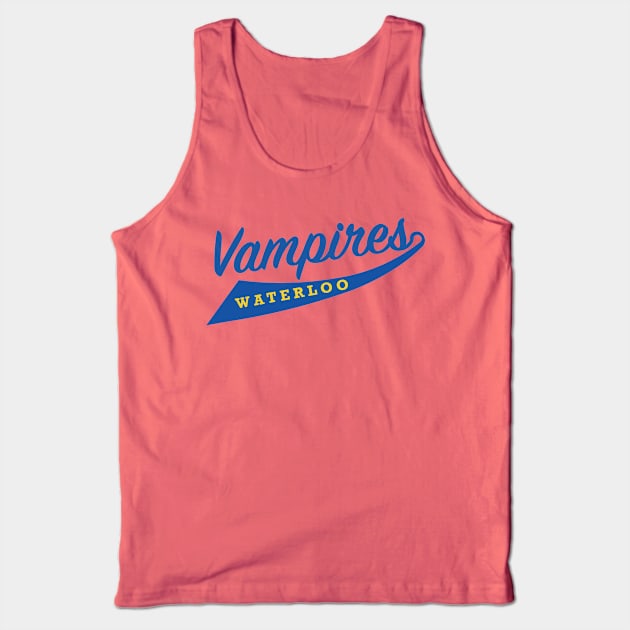 Steve Spiros - Waterloo Vampires Tank Top by whatsupnerds